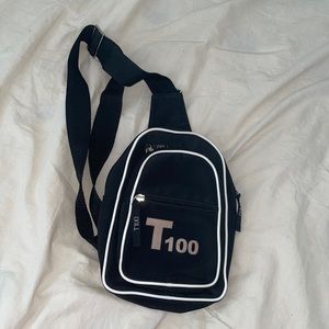 super cool gorpcore Carhartt inspired sling bag